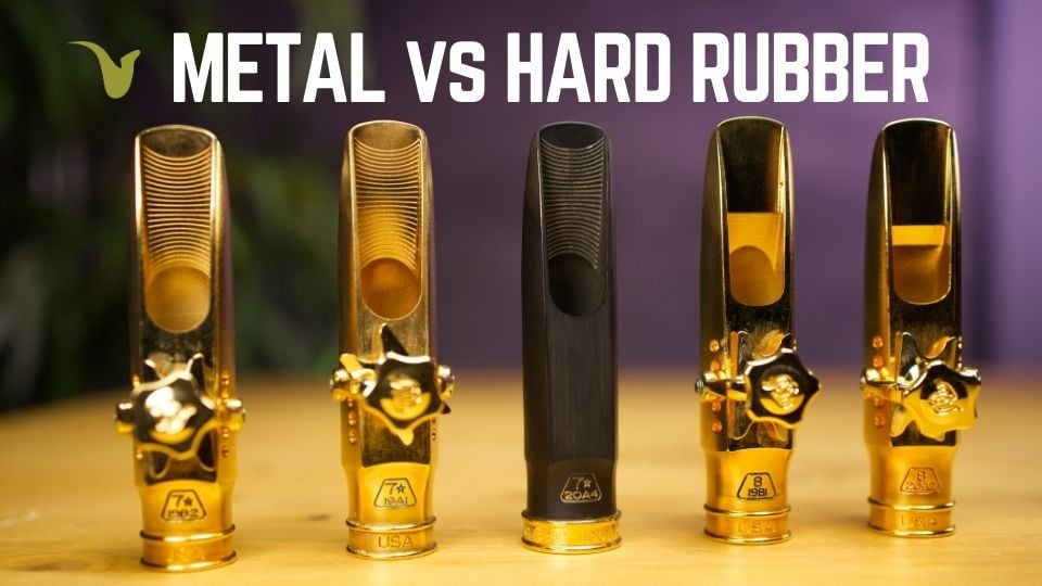 Metal vs. Hard Rubber - Theo Wanne Tenor Saxophone Mouthpieces