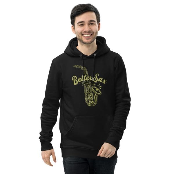Premium BetterSax Vintage Alto Design Hoodie - Image 5